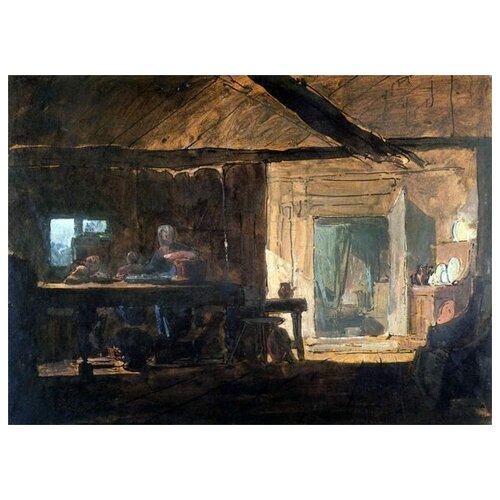      (Interior of a Cottage) Ҹ  69. x 50. 2530
