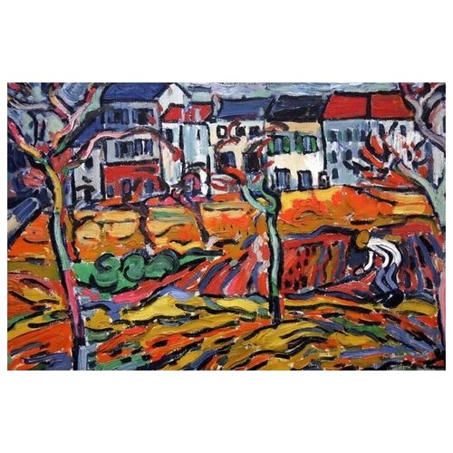       (Houses at Chatou)   46. x 30. 1350