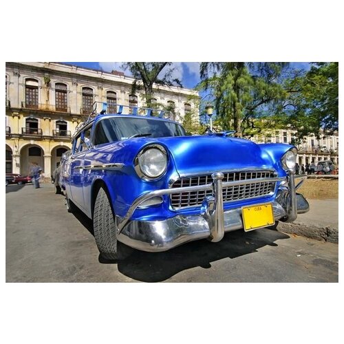      (Retro car) 5 60. x 40. 1950