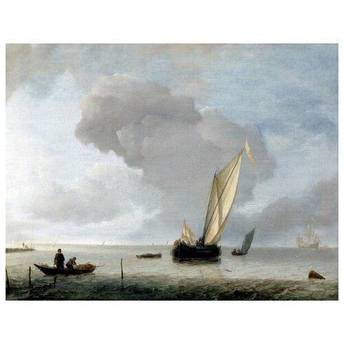          (A Small Dutch Vessel before a Light Breeze)   65. x 50. 2410