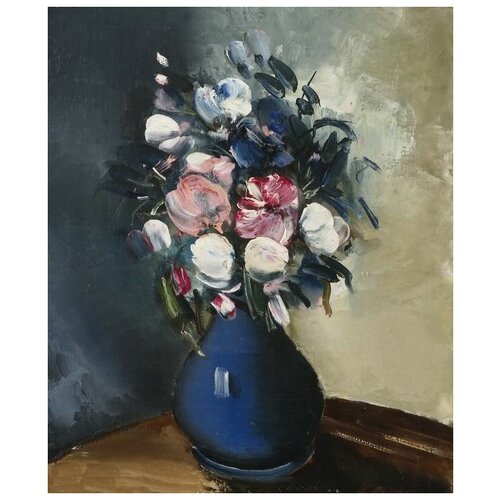        (Bouquet in blue vase) 7   30. x 36. 1130