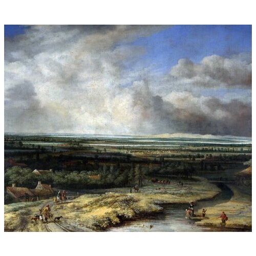        (Landscape with River) 2   48. x 40.,  1680   