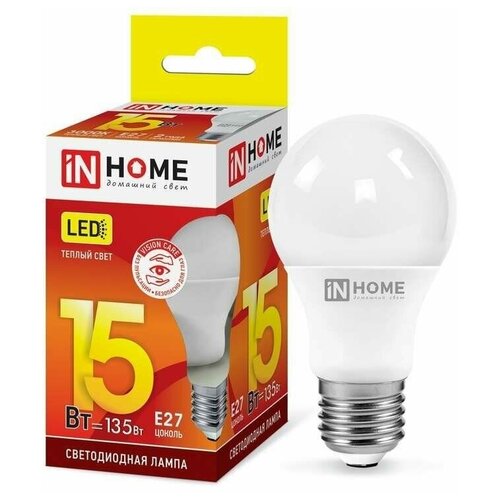 IN HOME   LED-A60-VC 15 230 27 3000 1350 4690612020266 310