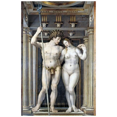       (Neptune and Amphitrite)   40. x 61. 2000