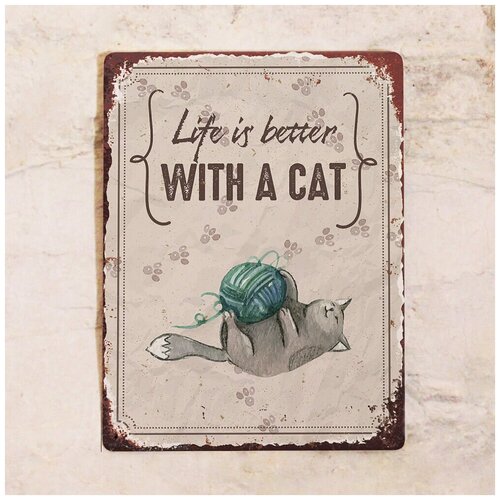    Life is better with a cat, , 3040 ,  1275   