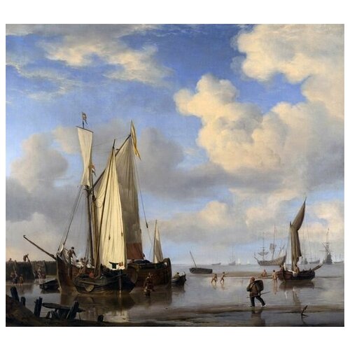            (Dutch Vessels Inshore and Men Bathing)      67. x 60.,  2810   