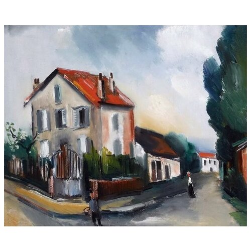         (The Artist`s House in Chatou)   60. x 50.,  2260   