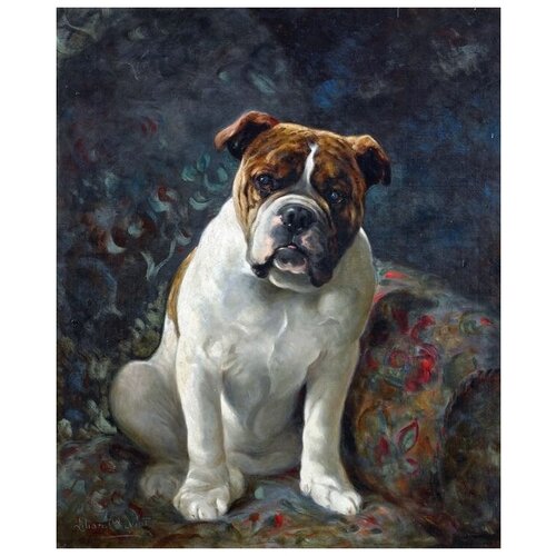     (A Bulldog)   50. x 61. 2300
