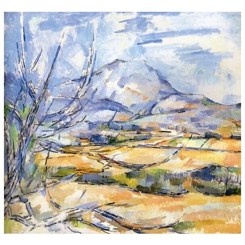        (Mont Sainte Victoire) 2   32. x 30.,  1060   