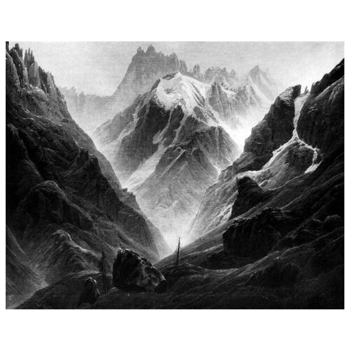      (High mountains)    51. x 40. 1750