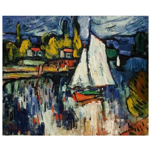       (View of the Siene)   49. x 40. 1700