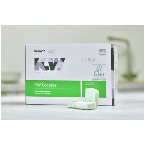 �������� ��� ������������� ����� 3 � 1 kemvit KW Ecotabs, 100 ��. 1900�