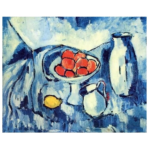           (Still Life with Jug And Bowl of Fruit) 2   62. x 50. 2320