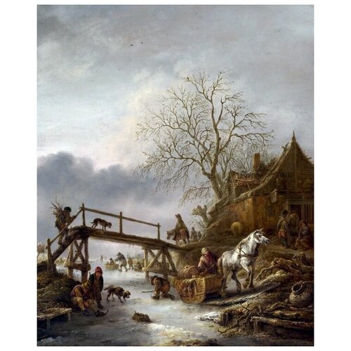      (A Winter Scene)    30. x 37. 1190