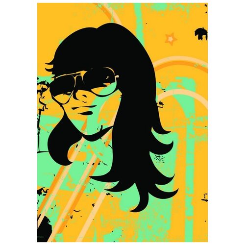        (Girl with glasses) 1 50. x 70.,  2540   