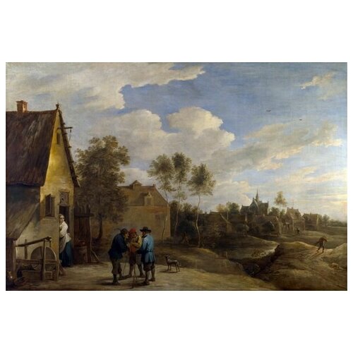       (A View of a Village)    75. x 50. 2690