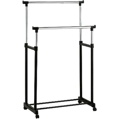    Double-Pole Telescopic Clothes Rack 1238