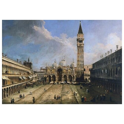     -   (The Piazza San Marco in Venice) 57. x 40. 1880