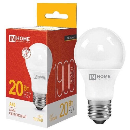   IN HOME LED-A60-VC 20 230 27 3000 179