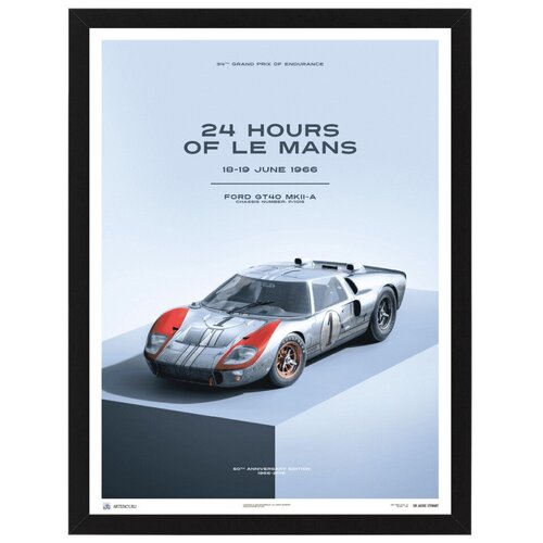    Ford GT40 - Blue - 24h Le Mans - 1966, 32  42  4150