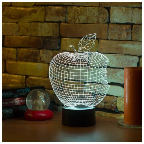    3D   - Apple,  1850  Art-lamps