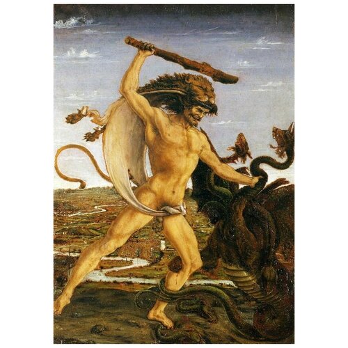       (Hercules and Hydra)    50. x 70. 2540