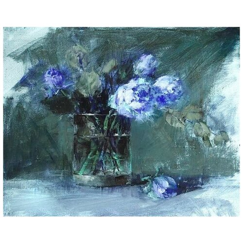     (Peonies) 5    50. x 40. 1710