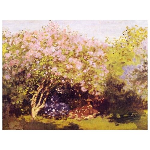        (Lilacs in the Sun)   66. x 50.,  2420   