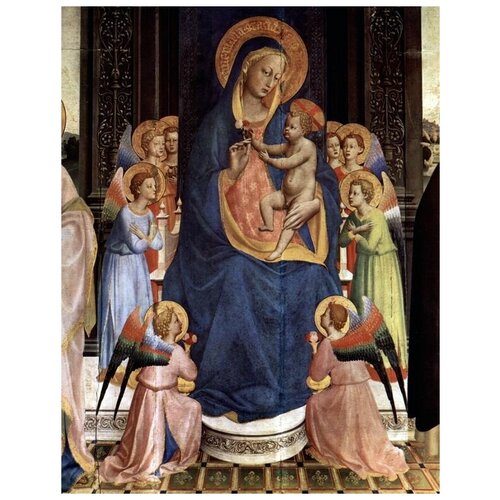       (Enthroned Madonna) 1    30. x 39. 1210