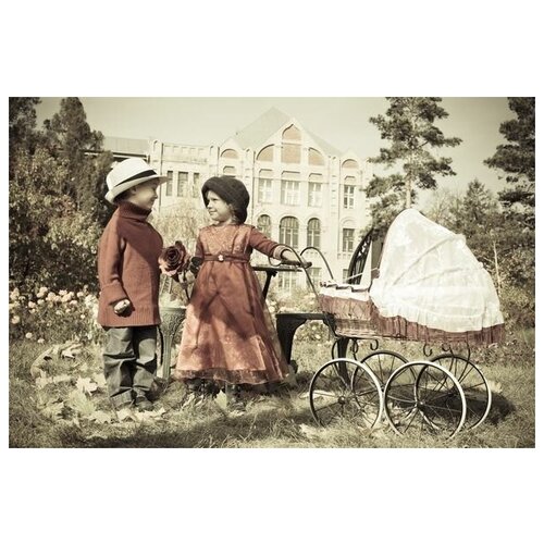       (Children with sidecar) 75. x 50. 2690