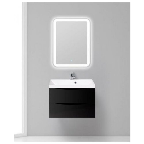 BelBagno MARINO ���� ��� �������� ��������� � ����� ��������� �������, Nero Lucido, 700x450x550, MARINO-700-2C-SO-NL-P 19450�