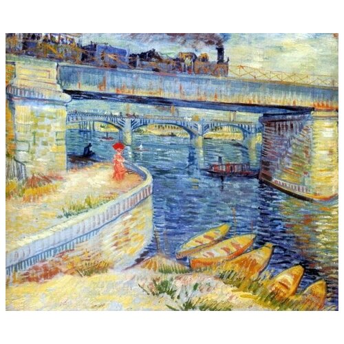        (Bridges across the Seine)    48. x 40.,  1680   