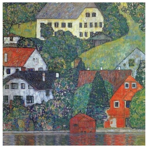       (Houses in Unterach)   50. x 50. 1980