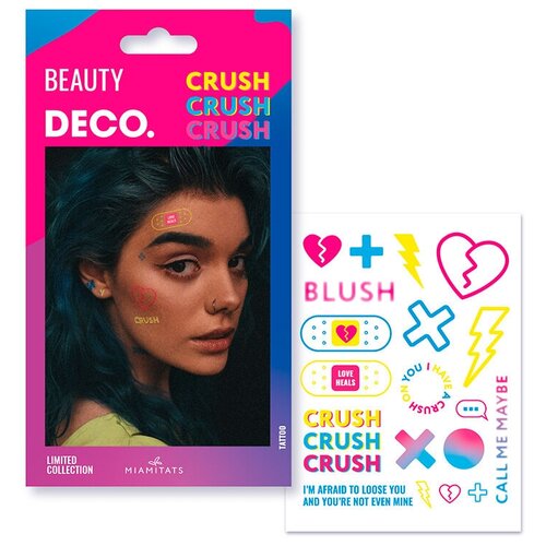      `DECO.` CRUSH CRUSH CRUSH by Miami tattoos 711