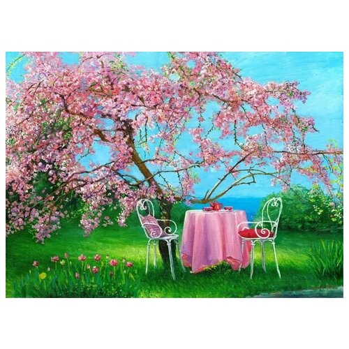       (Table in the garden) 41. x 30. 1260