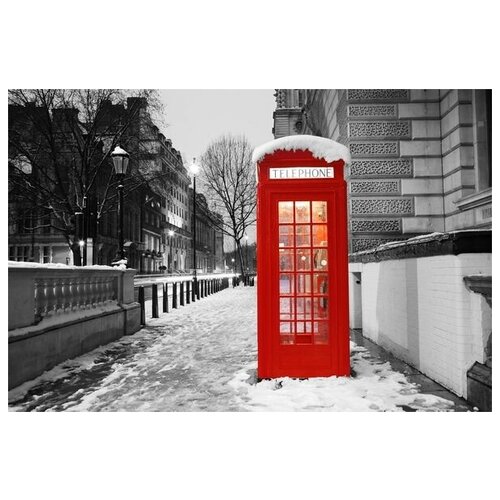        (Telephone booth in London) 2 75. x 50. 2690