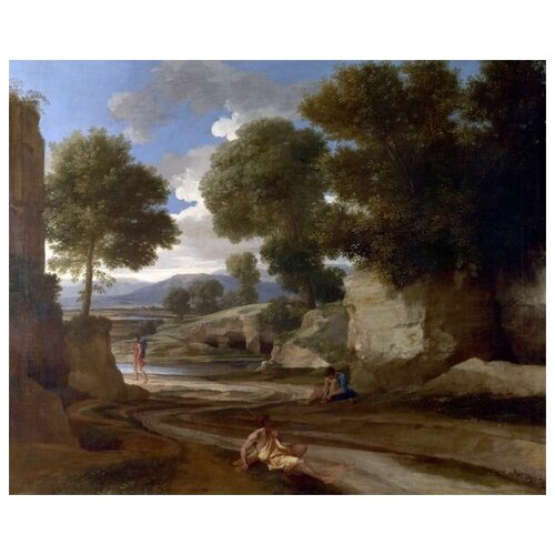        (Landscape with Travellers Resting)   49. x 40. 1700