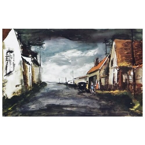      (The Village Road) 2   64. x 40. 2060