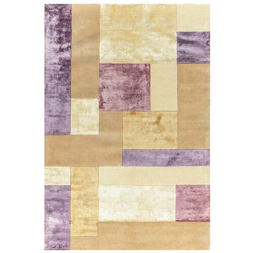    RIVIERA MONDRIAN-01-BEIGE-PURPLE 60 x 90,  27816  Kover.ru