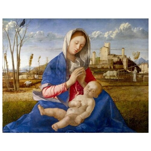        (Madonna of the Meadow)   51. x 40.,  1750   