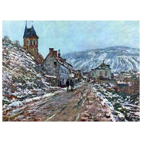      (Street in Winter)   54. x 40. 1810