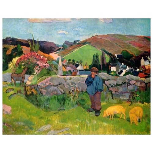     (The Swineherd)   38. x 30. 1200