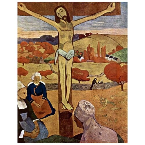      (The Yellow Christ)   30. x 39. 1210