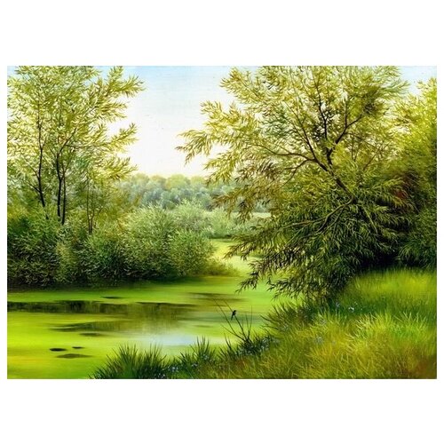      (Pond in the Park) 3 55. x 40. 1830