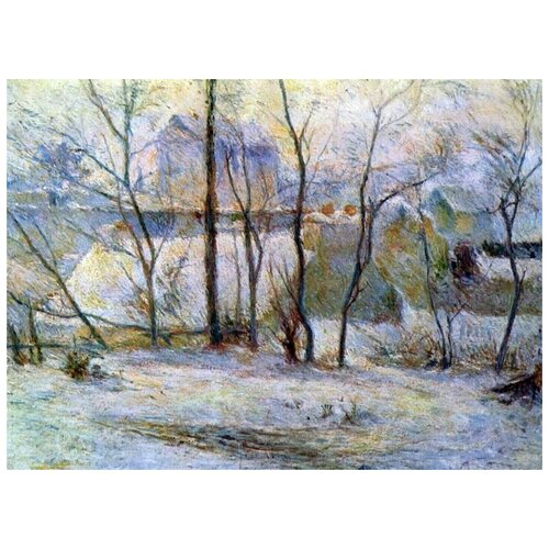      (Snow-covered garden)   41. x 30. 1260