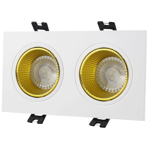 Denkirs () DK3072-WH+YE  , IP 20, 10 , GU5.3, LED, /,  1421