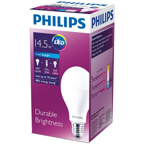   PHILIPS LEDBulb 14.5W E27 6500K 578