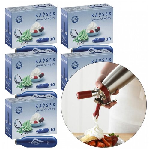    Kayser Cream Chargers 50  4900