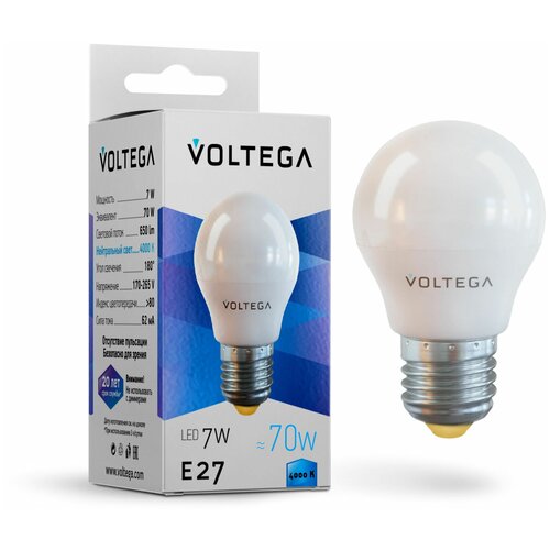  Voltega LED E27 7W 7053 130