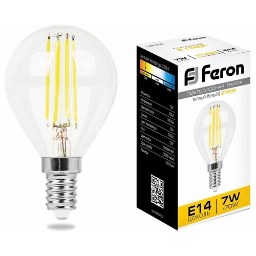 ����� ������������ Feron LB-52 ����� E14 7W 2700K 133�
